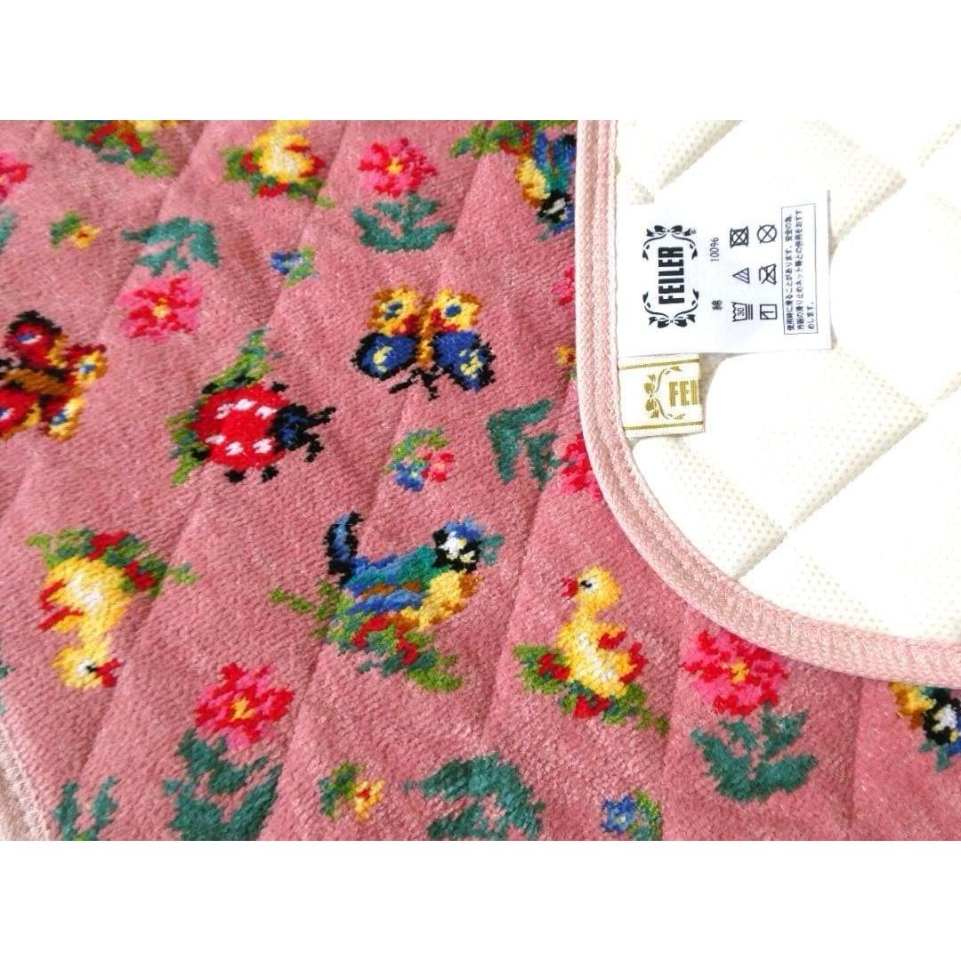 FEILER - 販売終了品💞フェイラー💞ハイジピンク インテリアマットの