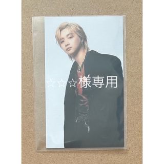 BE:FIRST - BE:FIRST JUNON 空/Secret Garden アクスタ アクキーの通販