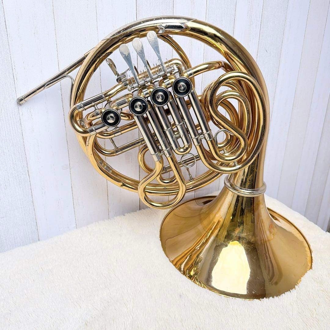 ヤマハ - YAMAHA ヤマハ YHR765G フルダブルホルン マウスピース付きの