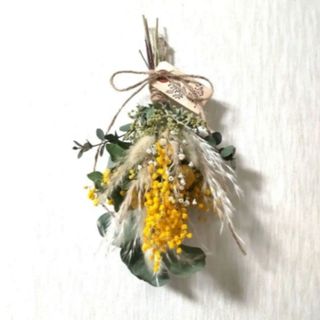 ドライフラワーꕤ︎︎スプレーバラと秋色紫陽花ꕤ︎︎お花いっぱい花籠