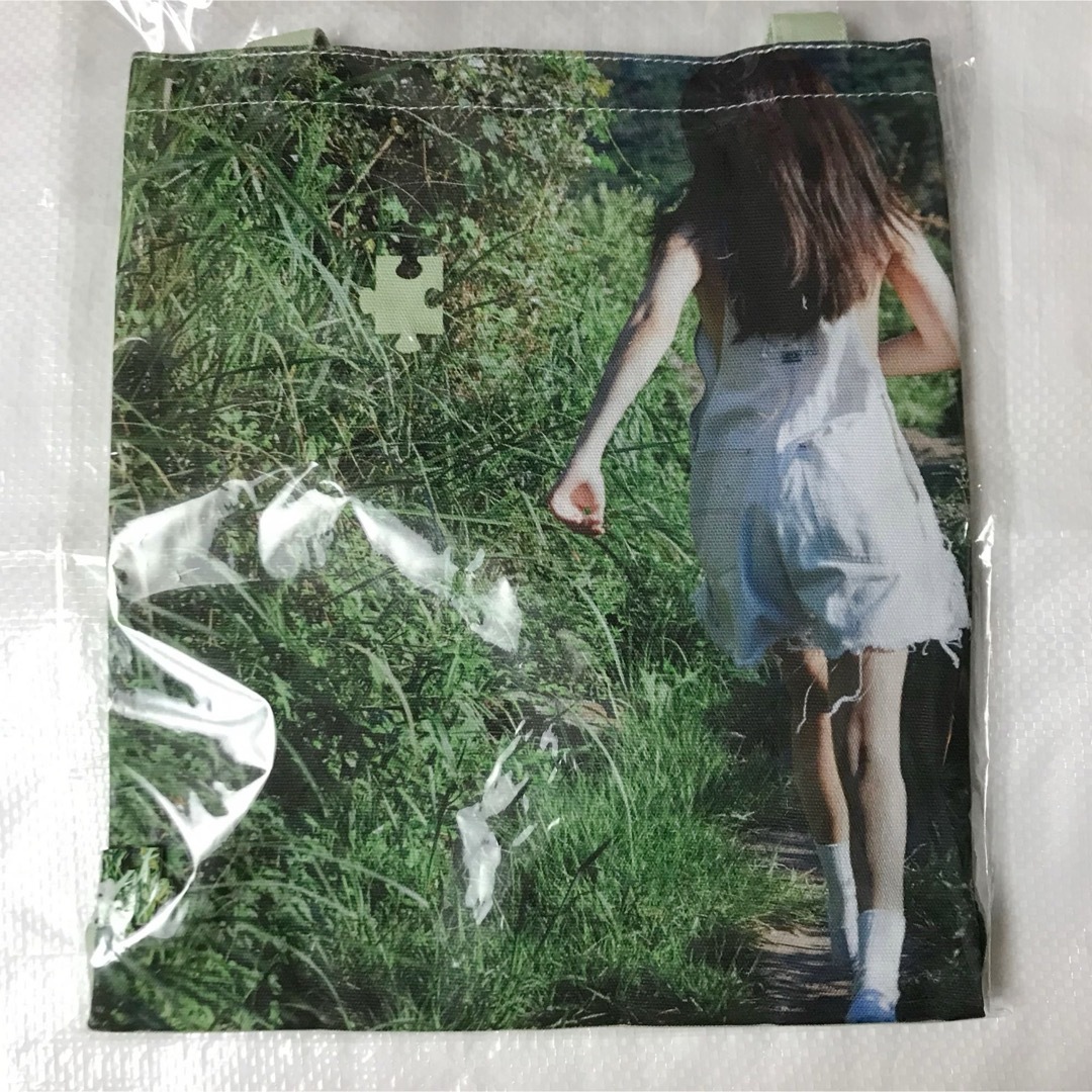 BLACKPINK - JENNIE 写真展 トートバッグ グリーン ジェニ BLACKPINKの