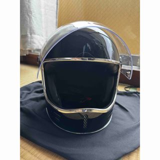 昭和レトロ】KUNOH クノー工業 半ヘルメット フジペンギン刻印有り