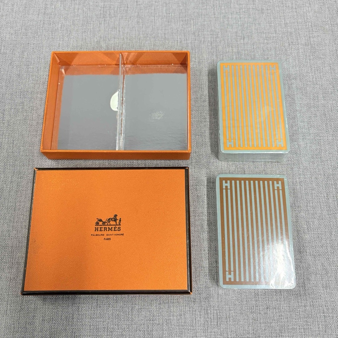 未使用 エルメス トランプ セット ミニ サイズ カードゲーム ボード