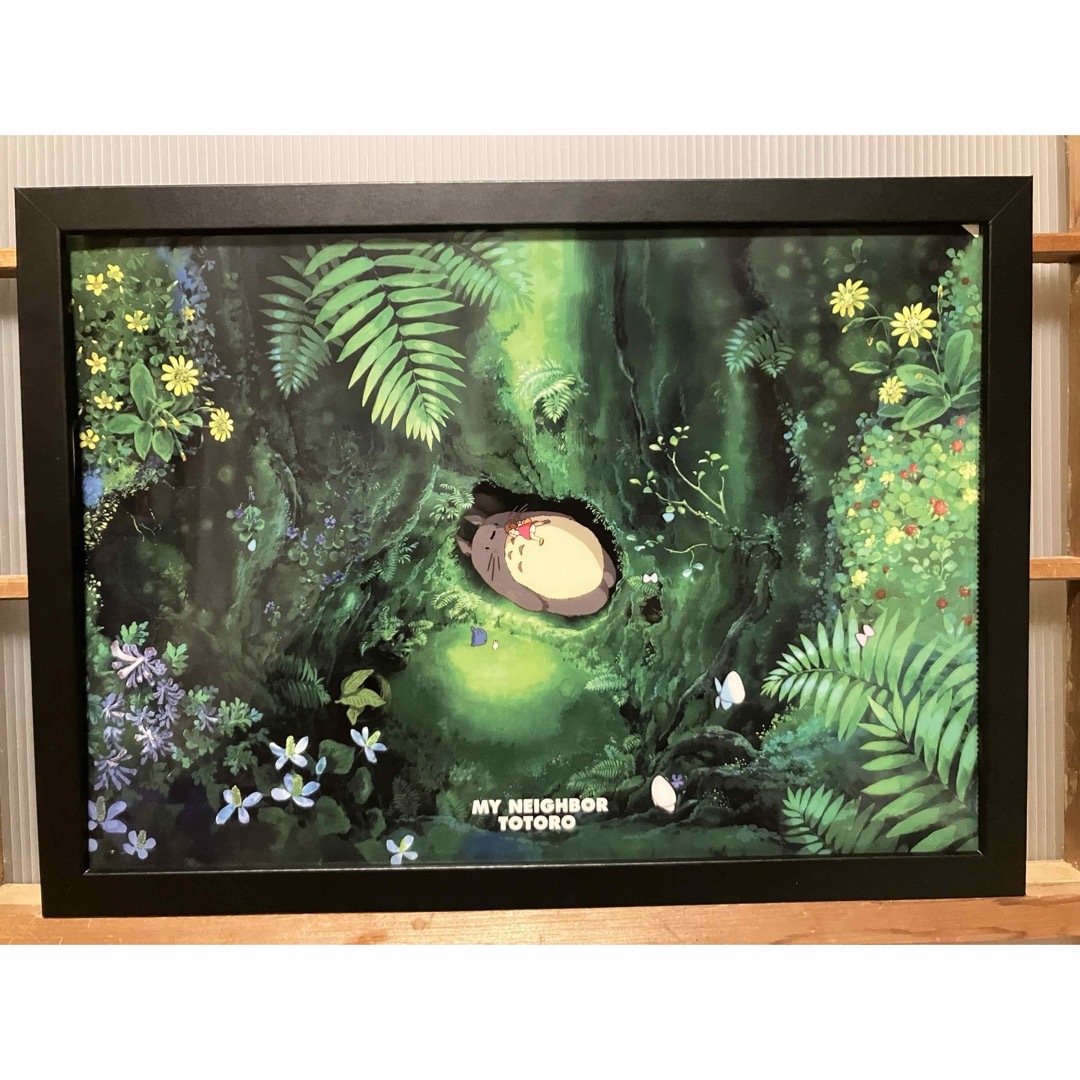 ジブリ - となりのトトロ 額装品 ビジュアルアートパネルコレクション