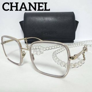 CHANEL - 正規品鑑定済 シャネル フチなし メガネ 度入り RJ123の通販