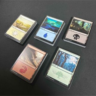 マジック：ザ・ギャザリング - 【MTG】基本土地100枚セット（各種20枚