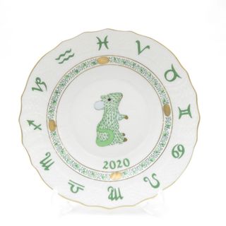 Herend - 美品 Herend ヘレンド 2020年 ゾディアック イヤープレート