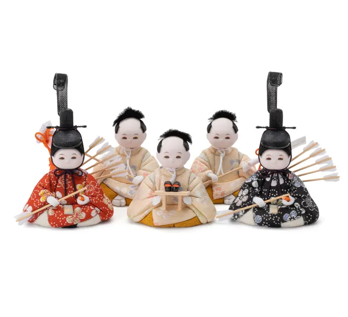 雛人形「まいまい 随身・仕丁 福小梅」｜雛人形の通販 ふらここ