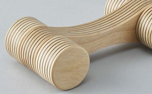 木製オブジェ「car／L」 木製 HOKKAIDO WOOD 木製 オブジェ インテリア