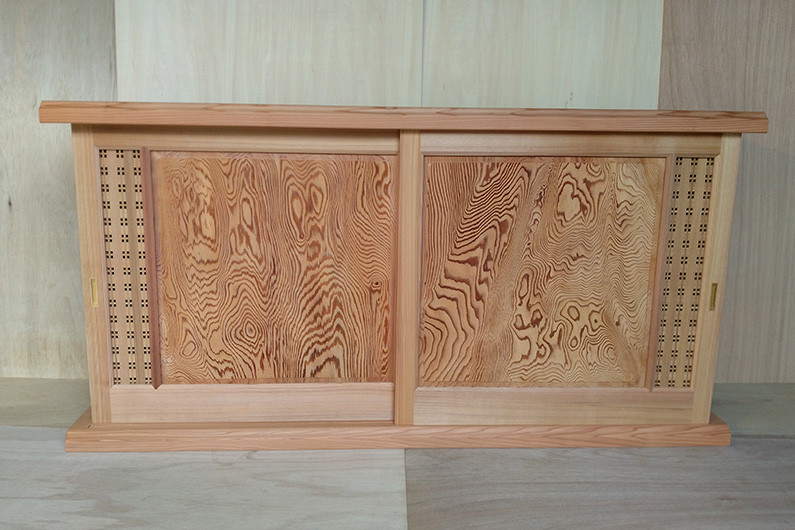 杉下駄箱 杉無垢材 木製 手作り 家具 インテリア 加茂 吉建 杉 スギ
