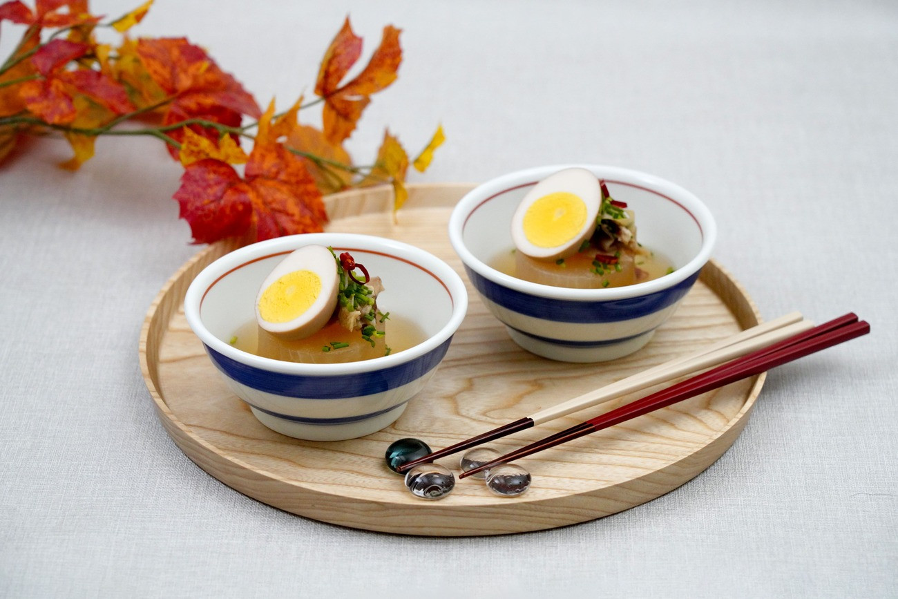 深川製磁 【有田焼】月見うさぎ ペア玉割 和食器 食器 うつわ 器
