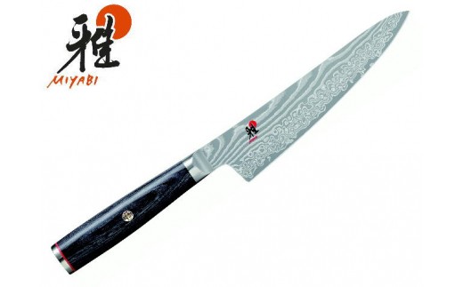 MIYABI ミヤビ 「 5000FC-D 三徳包丁 180mm 日本製 」 ダマスカス 三徳