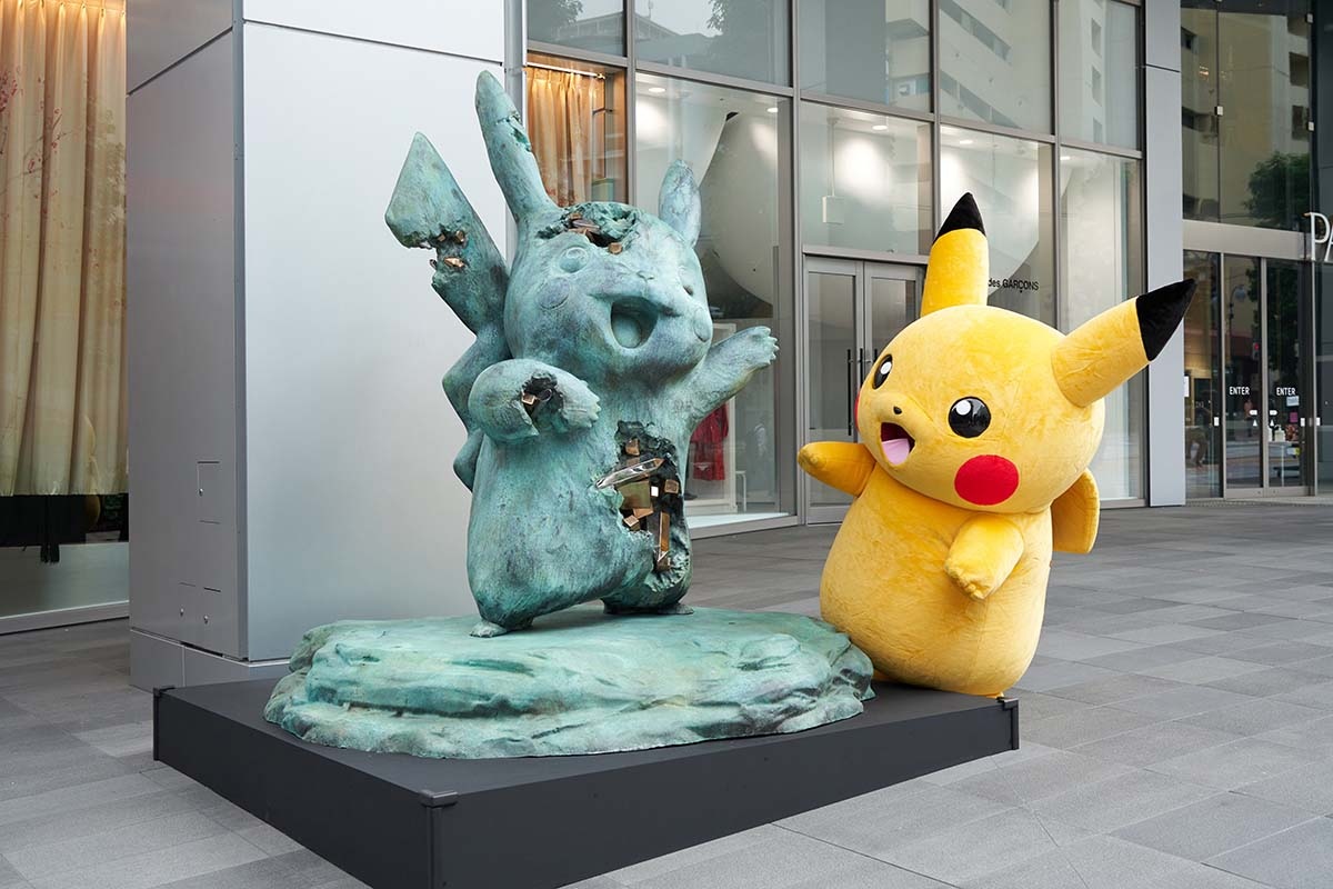 ポケモンが1000年後に発掘されたら？ 展覧会でピカチュウが自分の化石