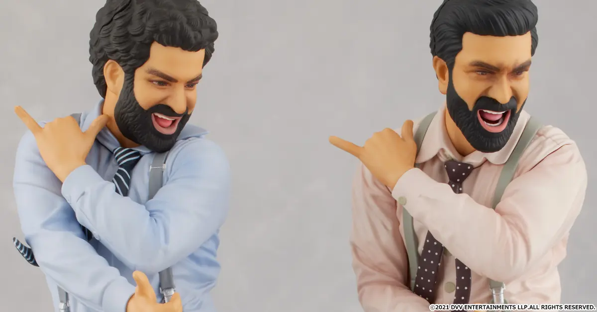 映画『RRR』ビーム＆ラーマがフィギュアに ナートゥダンスを華麗に