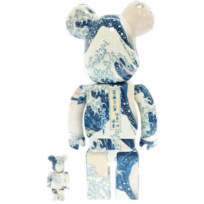 ベアブリック BE@RBRICK 葛飾北斎「神奈川沖浪裏」 ベアブリック