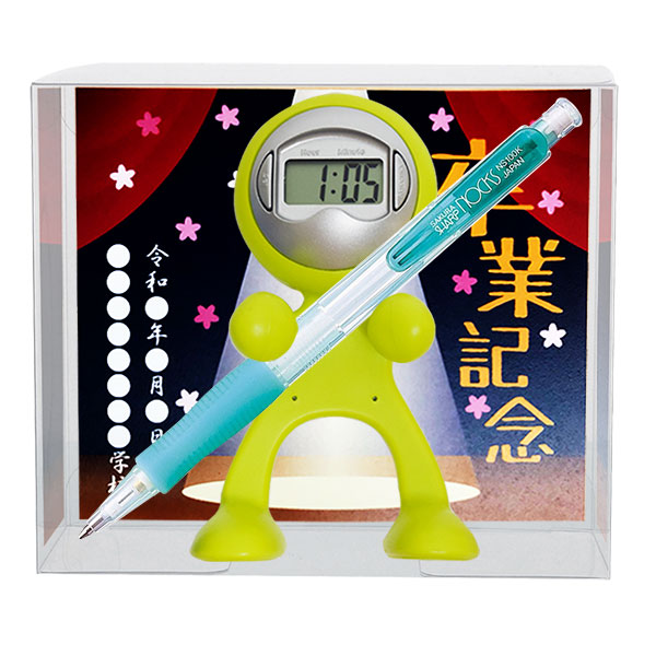 卒業記念品台紙】クロックレンジャー サクラクレパス ノックス