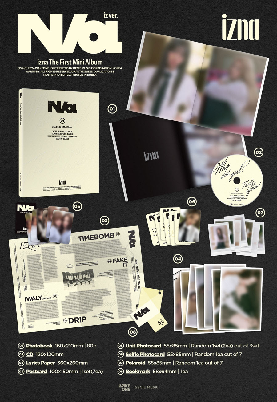 izna 1stミニアルバム 『N/a』日本限定特典付きで予約スタート！|K-POP