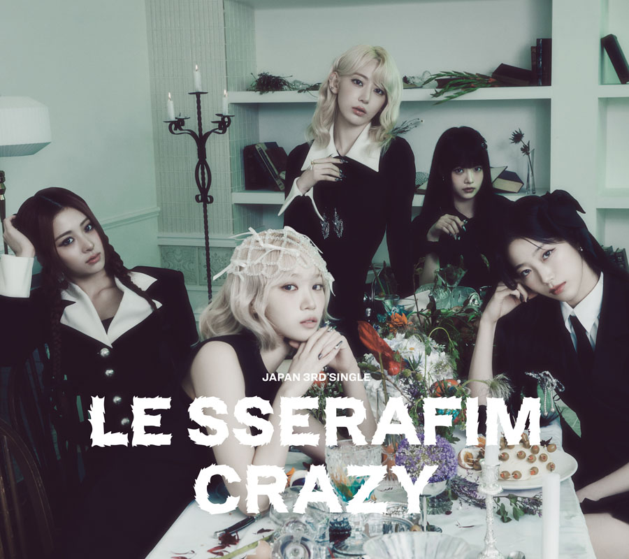 LE SSERAFIM 日本3rdシングル 'CRAZY' 2024年12月11日リリース《HMV