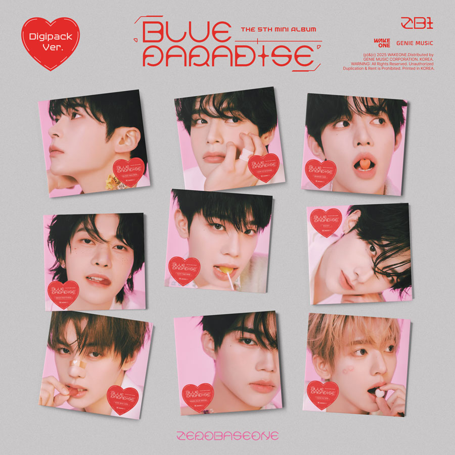 ZEROBASEONE The 5th Mini Album [BLUE PARADISE] 日本限定特典付きで