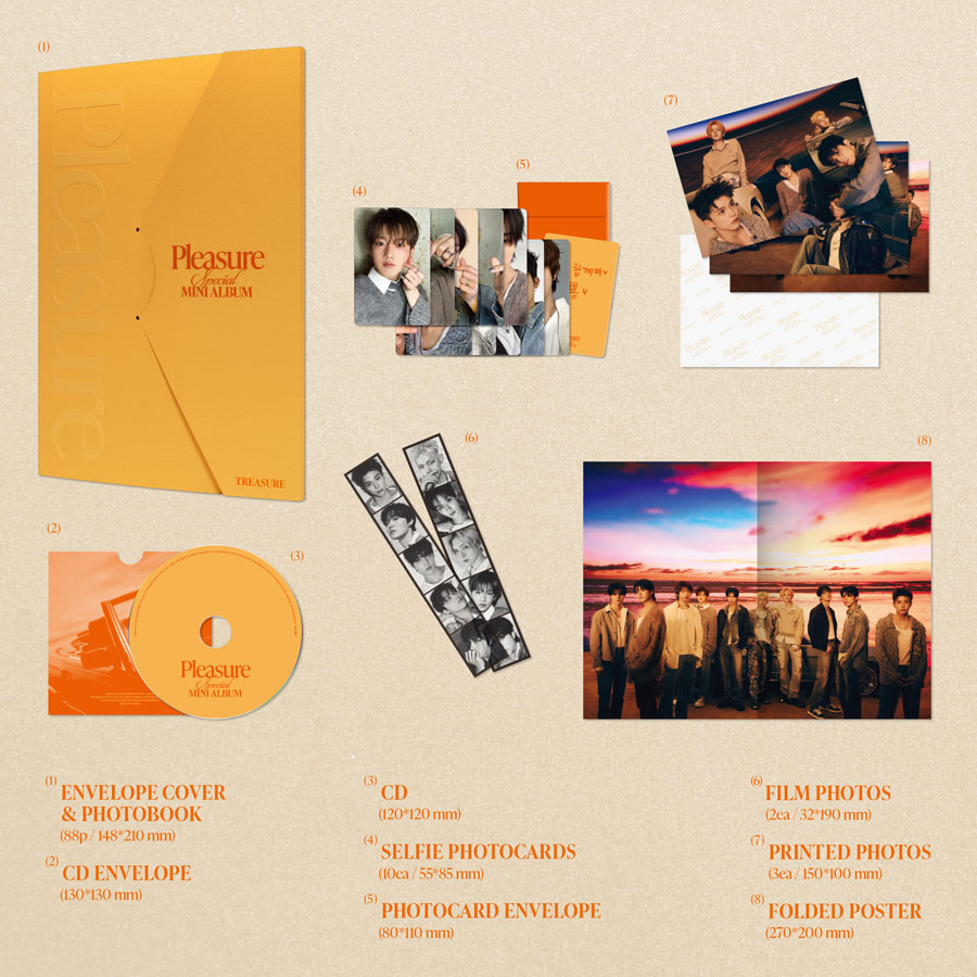 TREASURE スペシャルミニアルバム [PLEASURE] 《HMV限定特典