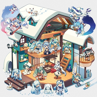 SNOW MIKU Theme Song Collection (45回転/2枚組/重量盤レコード