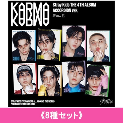 THE 4TH ALBUM: KARMA (ACCORDION VER.)《8種セット》 【ラキドロ特典