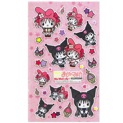 魔法少女まどか☆マギカ マイメロディ＆クロミ ぷっくりシール