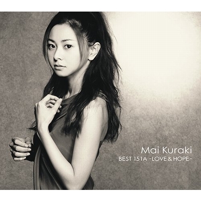 MAI KURAKI BEST 151A -LOVE & HOPE-(2CD+DVD)[First Press Limited