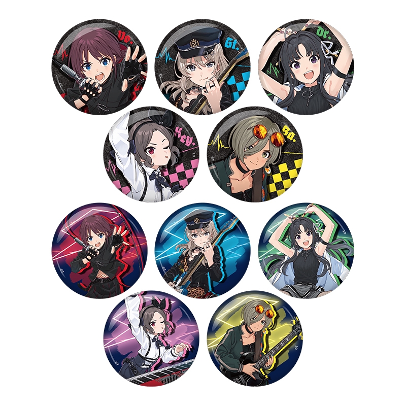 ガールズバンドクライ メタリック缶バッジコレクション（CryRose）2BOX