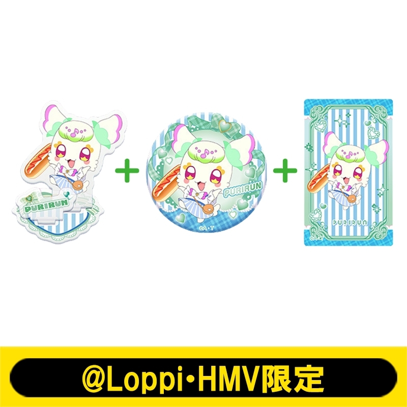 アクリルスタンド＋缶バッジ＋クリアカード（プリルン）/ キミと