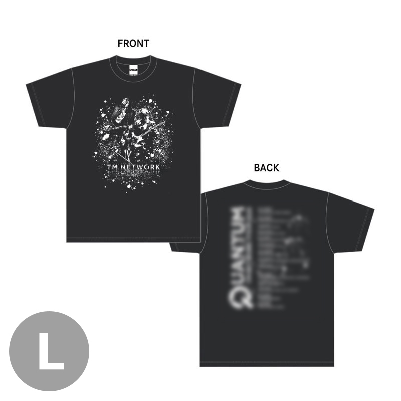 ロックTシャツ（L）/ TMNETWORK TOUR 2026 QUANTUM : TM NETWORK