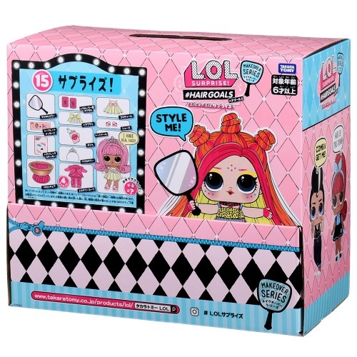 L.O.L.サプライズ！ メイクオーバーシリーズ ヘアゴール2 (12個入