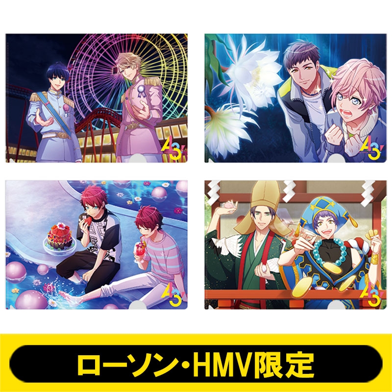 A4クリアファイル4枚セットA【ローソン・HMV限定】 : A3! (エースリー