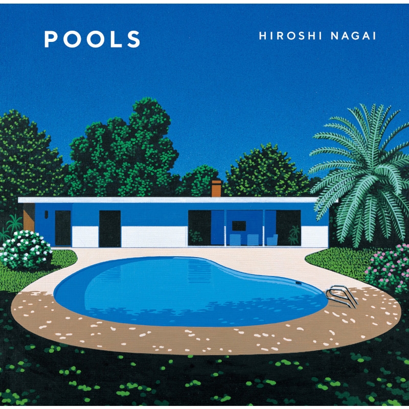 永井博 B2ポスター HIROSHI NAGAI POSTER POOLSIDE 【公式通販】