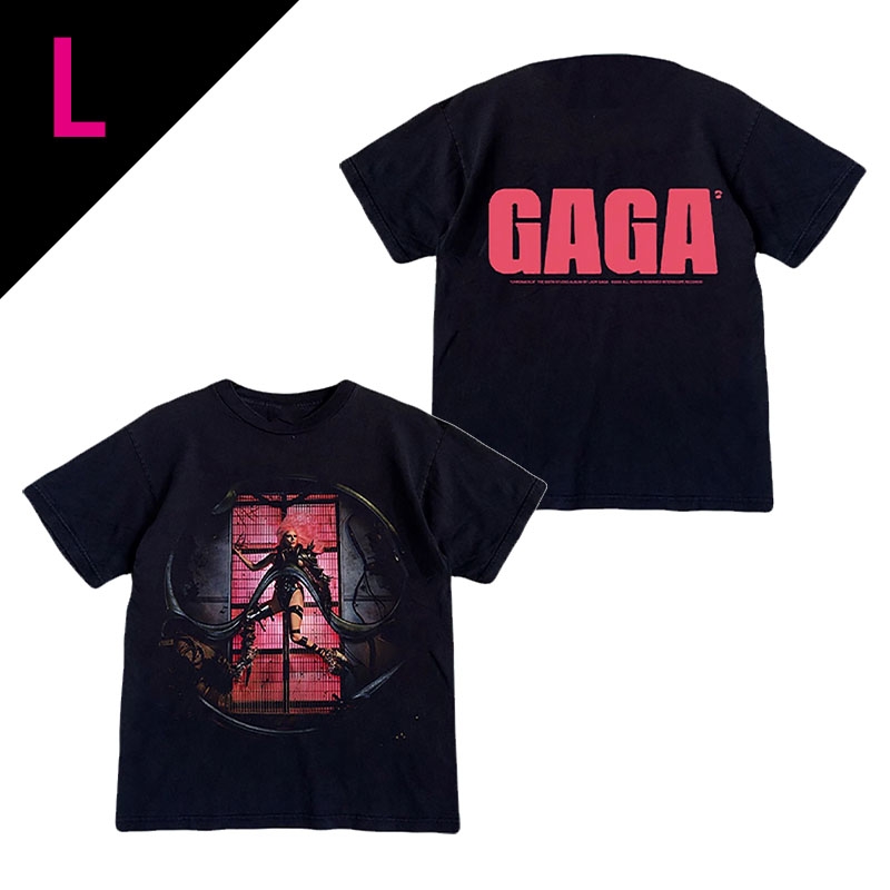 COVER TEE BLACK（SIZE：L） / レディー・ガガ来日記念POP UP SHOP
