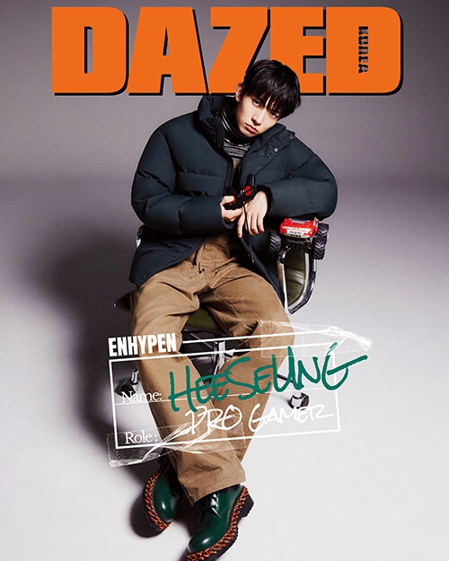 DAZED＆Confused Korea 2022 fall special edition【表紙：ヒスン