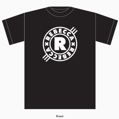 Tシャツ（ブラック）【S】/ REBECCA -Yesterday, Today, Maybe