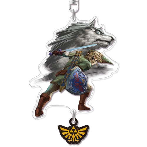 ゼルダの伝説 トワイライトプリンセスHD アクリルキーホルダー ウルフ