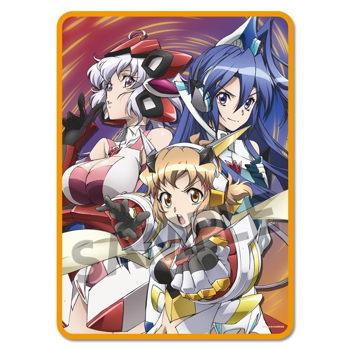 フリースブランケット 響＆翼＆クリス / 戦姫絶唱シンフォギアAXZ : 戦