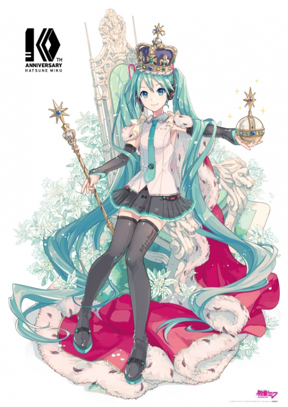 初音ミク 10th Anniversary B2タペストリー : 初音ミク | HMV&BOOKS
