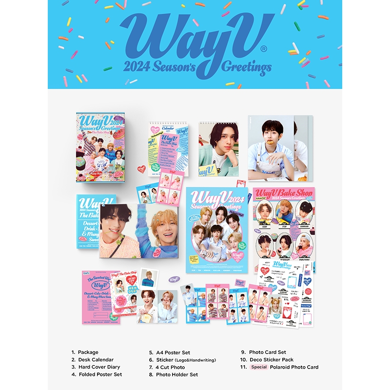 WayV 2024 SEASON'S GREETINGS[CALENDAR＋GOODS] : WayV (威神V