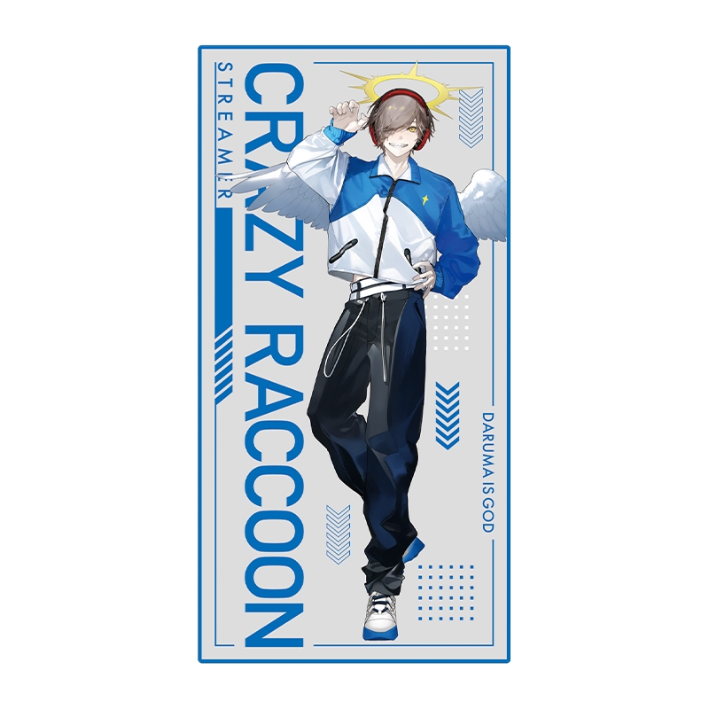 推し活セット＋ステッカー（だるまいずごっど） : Crazy Raccoon