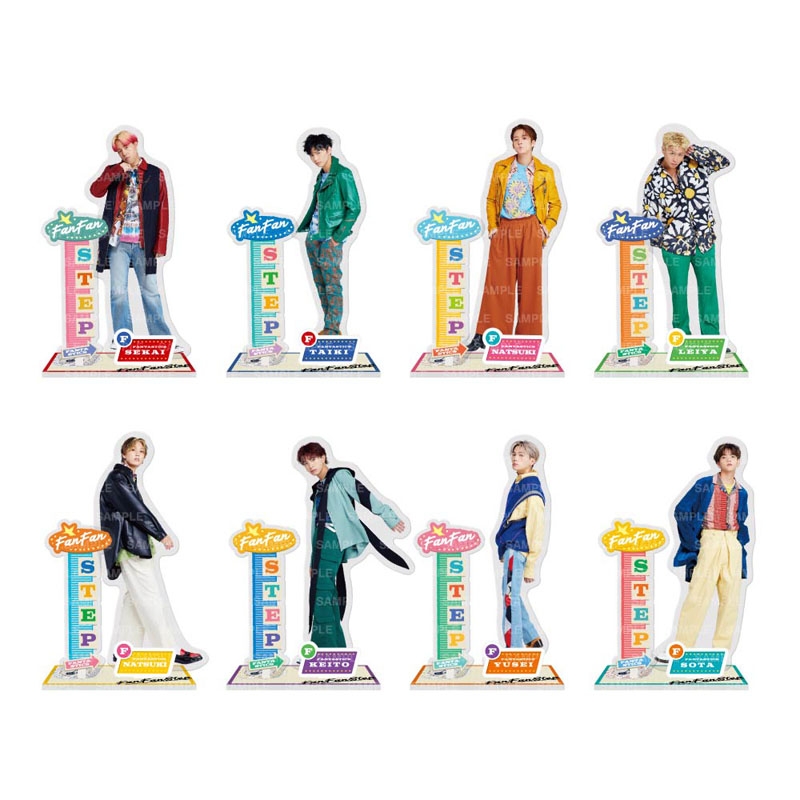 FAN FAN STEP アクリルスタンド (全8種のうちランダム1種
