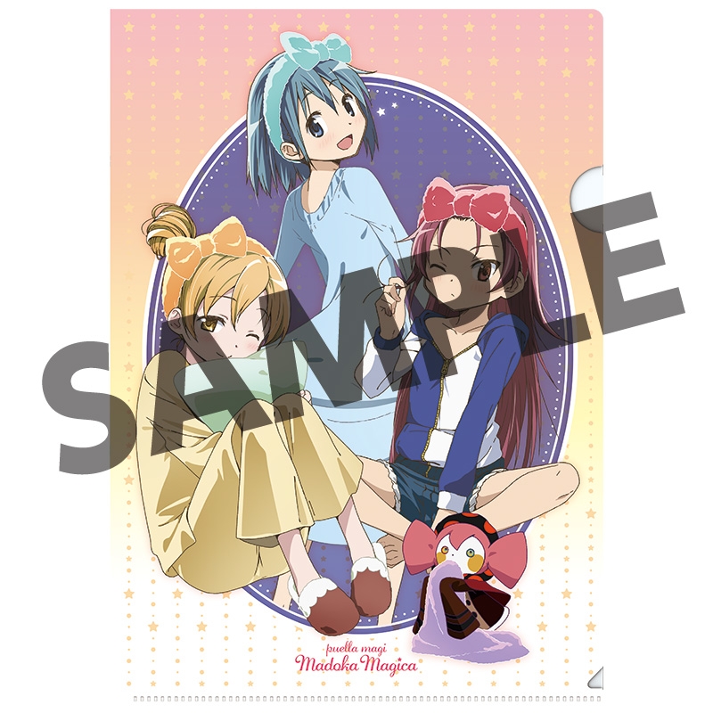 魔法少女まどか☆マギカ クリアファイル3枚セット【ローソン・HMV限定