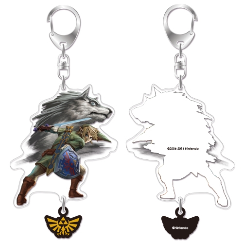 ゼルダの伝説 トワイライトプリンセスHD アクリルキーホルダー ウルフ