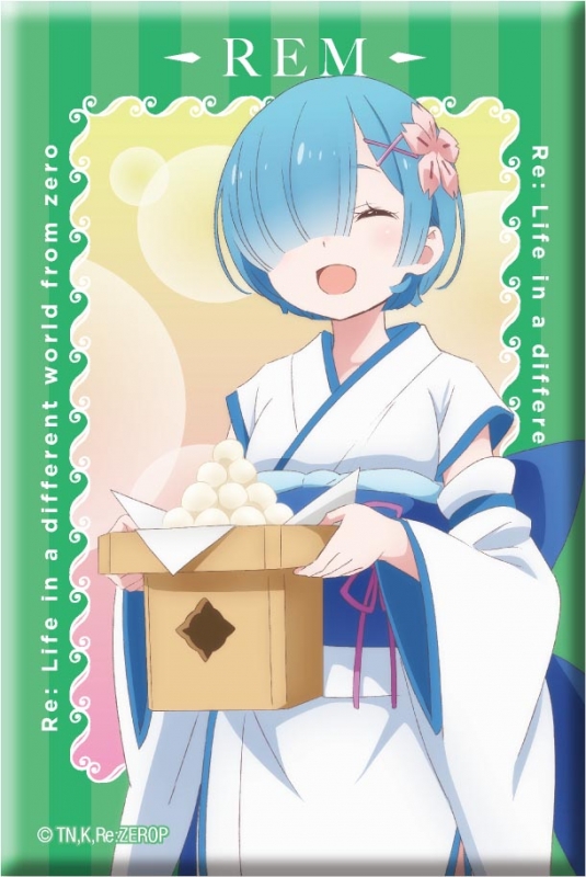スクエア缶バッジセット（全7種） / Re:ゼロから始める異世界生活