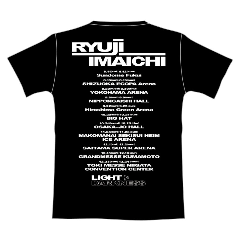 今市隆二　RYUJI IMAICHI 直筆サイン入りTシャツ RILY'S NIGHT Tシャツ/BLACK/XL : RYUJI IMAICHI (今市隆二