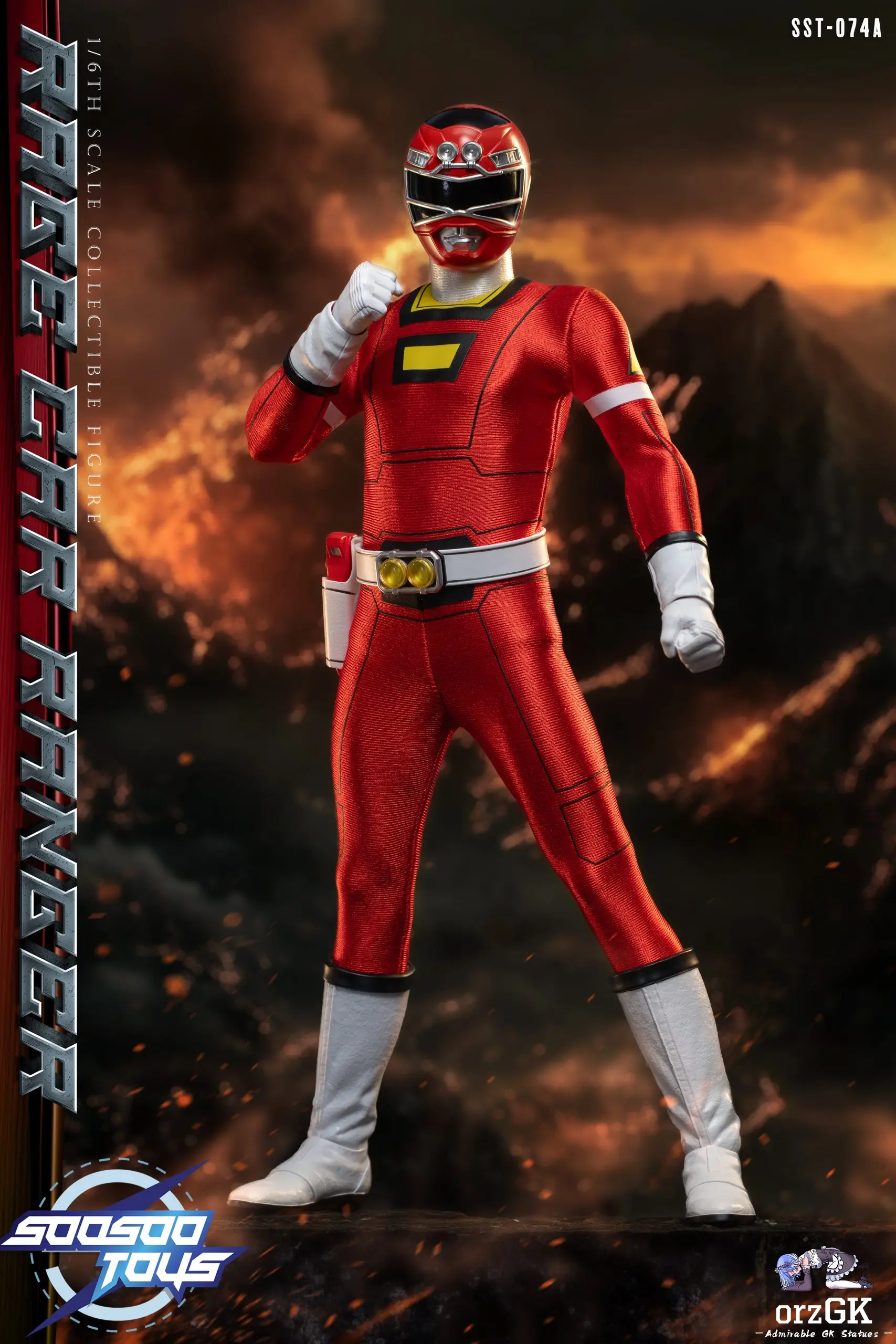 Soosootoys Studio - Super Sentai Series ST074A Rage car ranger - OrzGK