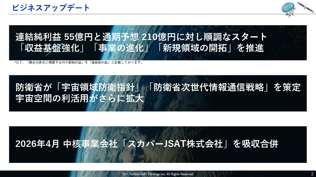 スカパーJSATホールディングス（9412）の財務情報ならログミーFinance