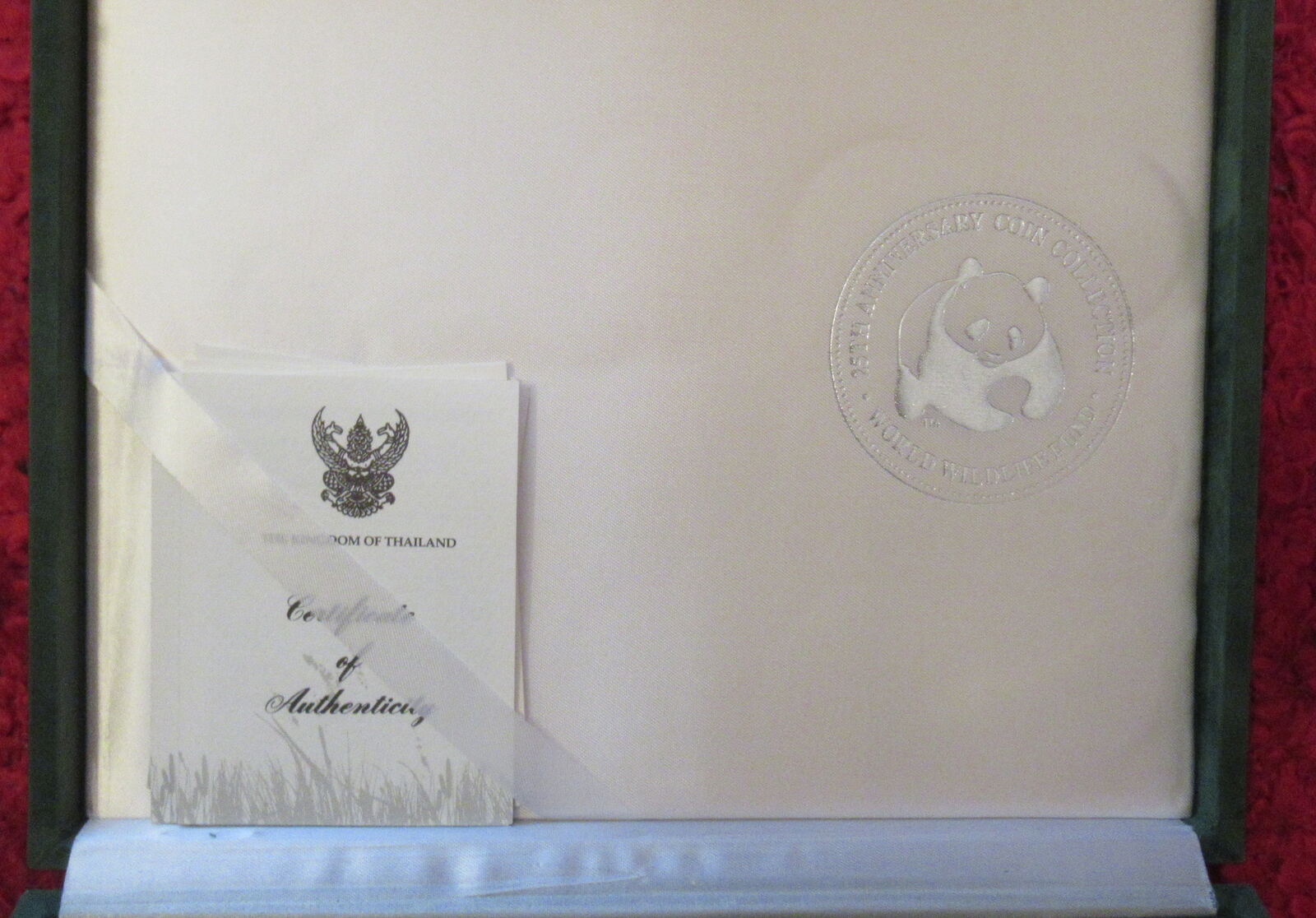 WWF 1987 World Wildlife Fund. 25th Anniversary Coin Collection